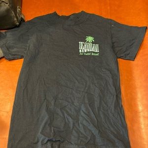 Kauai chicken dark blue t shirt